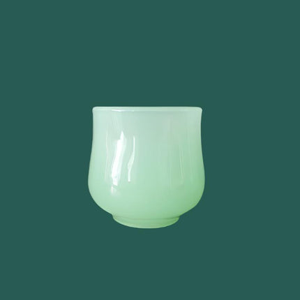 Luxurious Jade Porcelain 80ml Teacup Set - Chinese Kung Fu Tea Gift Ensemble