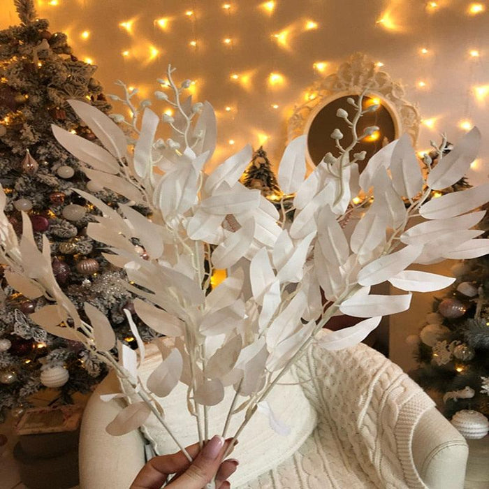 Opulent Silk Willow Arrangement - Refined Foliage for Elegant Spaces