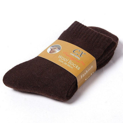 Cozy Men's Winter Wool Socks Set | 5 Pairs for Ultimate Warmth and Style