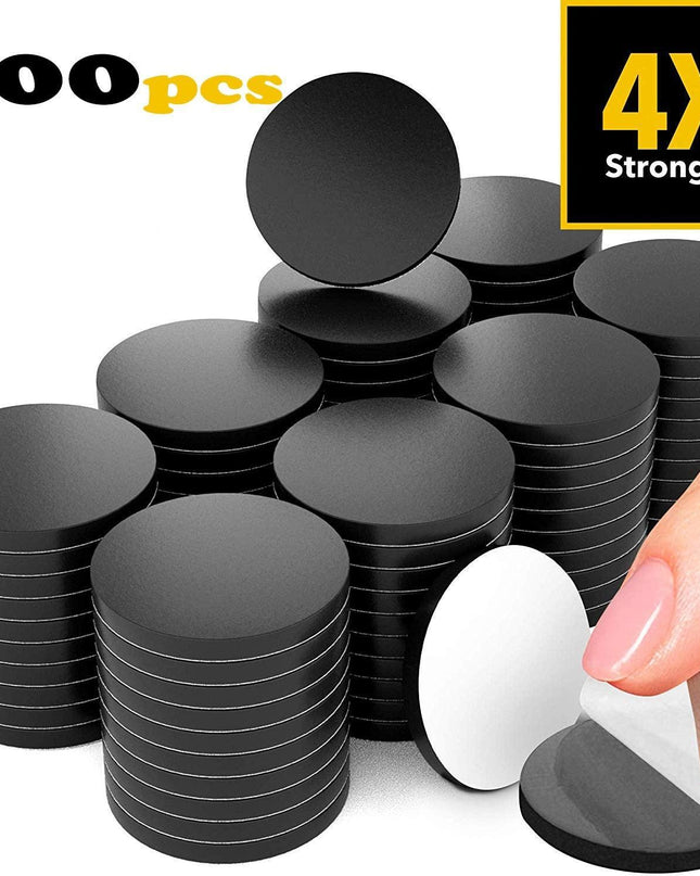 Magnetic Innovation: 100 Adhesive Circles for Creative Endeavors
