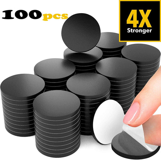 Crafting Marvel: 100pcs Peel Magnetic Circles for Innovative Creations