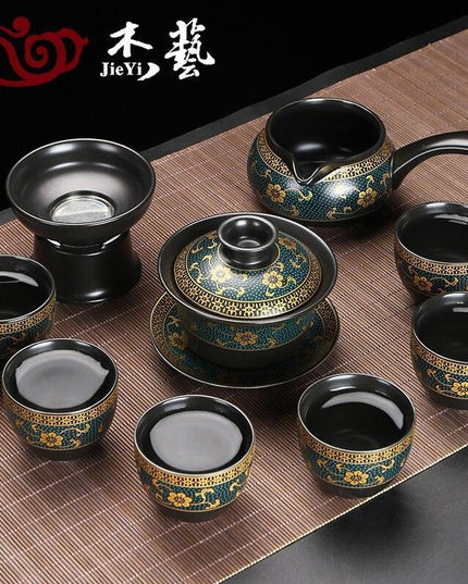 Elegant Porcelain Kung Fu Tea Set: Transform Your Tea Experience