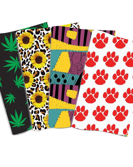 Blooming Elegance: Premium Floral Faux Leather for Inspired DIY Creations