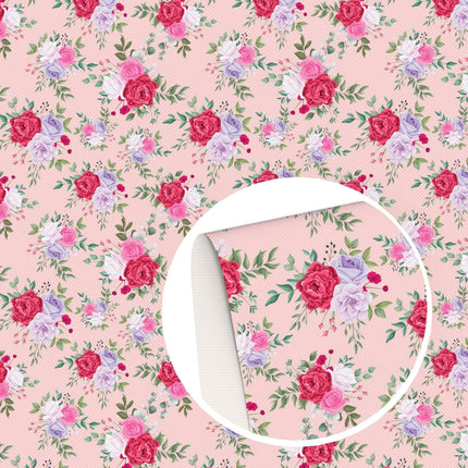 Floral Fantasy Faux Leather Crafting Kit - Ignite Your DIY Imagination