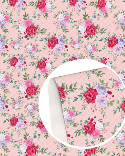 Floral Fantasy Faux Leather Crafting Kit - Ignite Your DIY Imagination