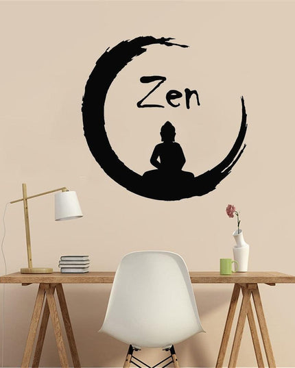 Zen Serenity Wall Decals: Transform Your Fitness Room into a Peaceful Oasis