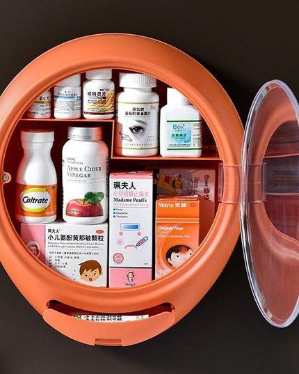 Wall-Mounted Medical Supply Organizer for Emergency Preparedness