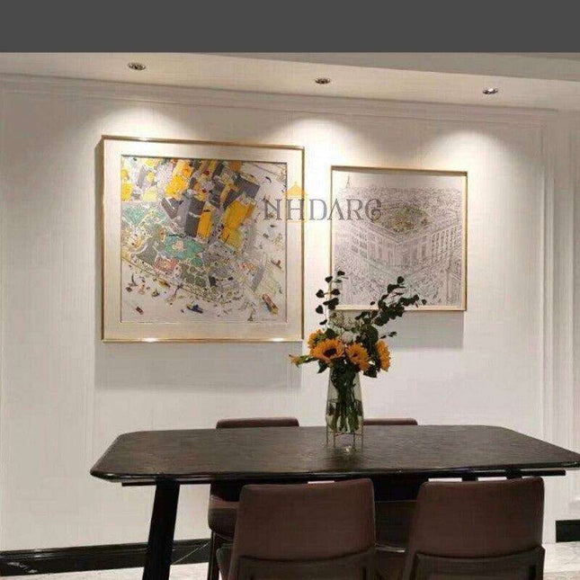 Nordic Tranquility Eco-Friendly Canvas Art Set with Exclusive Gift Bonus