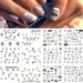 Russian Winter Wonderland Nail Decal Set