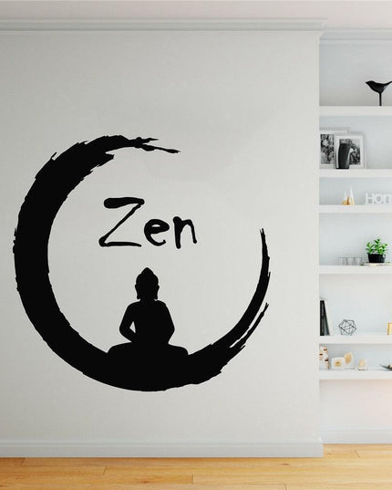 Zen Serenity Wall Decals: Transform Your Fitness Room into a Peaceful Oasis