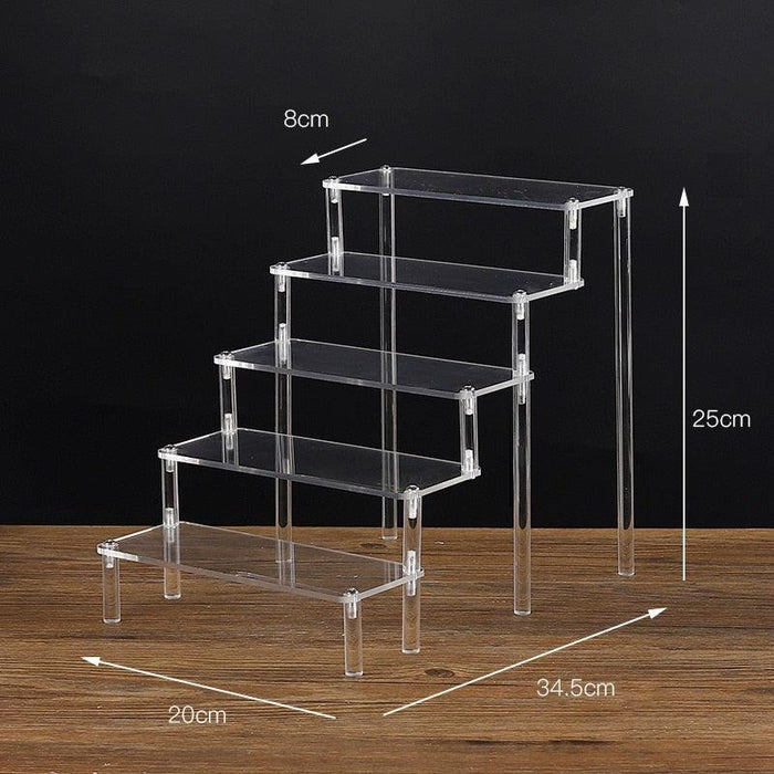 Chic Acrylic Showcase Stand for Elegant Merchandise Display