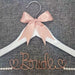 Unique Personalized Wedding Hanger - Custom Name Keepsake for Bridesmaids