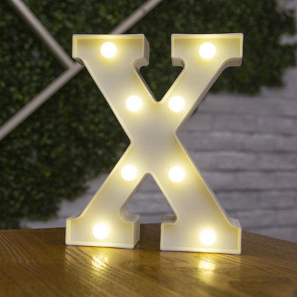 Luxurious Illuminated Alphabet Lights for Elegant Decor