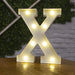 Elegant LED Alphabet Lights for Stylishly Lit Environments
