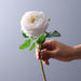 5-Piece Real Touch Rose Peony Artificial Flowers Ensemble