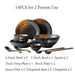 Elegant Frosted Japanese Ceramic Dining Collection: Timeless Tableware Set