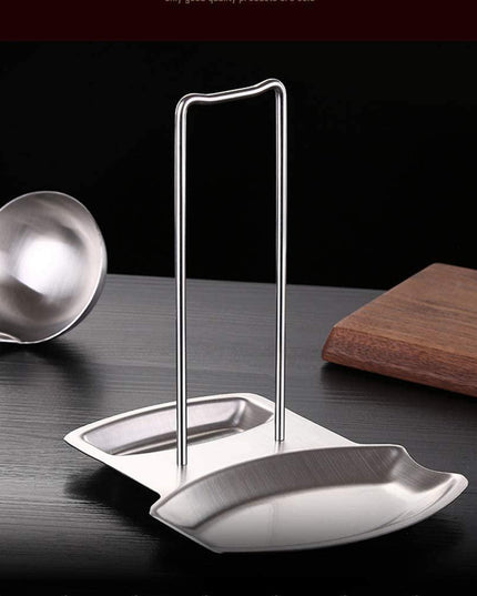 Elegant Stainless Steel Organizer for Pot Lids and Cooking Utensils - Durable and Rust-Resistant