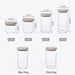 Transparent Sealed Ring Kitchen Jar: Fresh Food Storage Solution