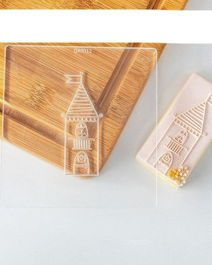 Whimsical Princess Castle Cookie Press Set