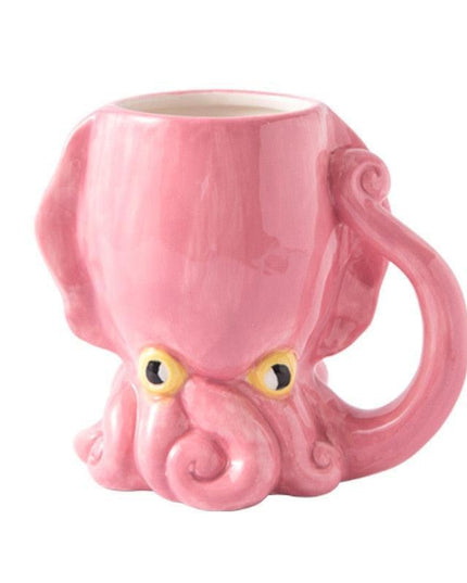Whimsical 3D Octopus Coffee Mug - Quirky and Practical Delight