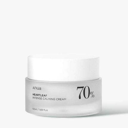 Heartleaf Rejuvenating Calming Cream with 70% Extract for Vital Skin Health.