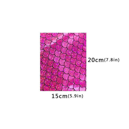 Holographic Mermaid Faux Leather - Ultimate DIY Essential for Creators