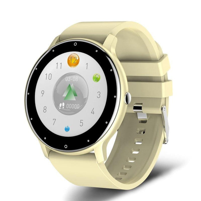 LIGE 2023 Men's Touch Screen Fitness Smart Watch: Health Tracker with IP67 Waterproof and Long-Lasting Battery