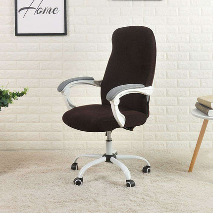 Stylish Jacquard Slipcover for Water-Resistant Office Chairs - Perfect for Home and Office