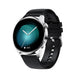 Stylish Stainless Steel Smartwatch with Full Touch Display, Health Monitoring, and Water-resistant Design