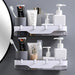 Bathroom and Kitchen Wall-Mounted Storage Rack with Personalized Hooks