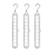 Chic Circular 9-Hole Plastic Closet Organizer