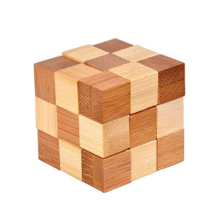 Engaging Wooden Lu Ban Lock Puzzle: A Stimulating Brain Teaser for All Ages – Boost Cognitive Skills and Problem-Solving Abilities
