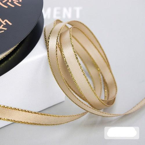 Shimmering Craft Ribbon Collection - Luxe 50Yards Satin Ribbon for Artistry