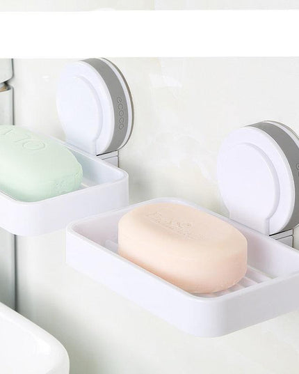 Wall-Mounted Soap Dish with Advanced Drainage Feature