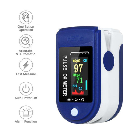 Family Health Defender Pulse Oximeter - Long-lasting Battery for Comprehensive Health Tracking