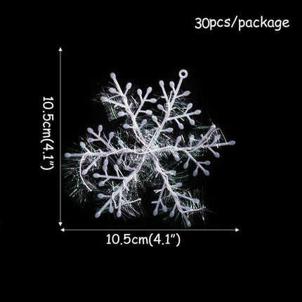 Elegant Snowflake Ornaments for Holiday Decoration