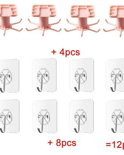 Multi-Functional 360° Rotating Waterproof Kitchen Caddy for Efficient Storage Solutions