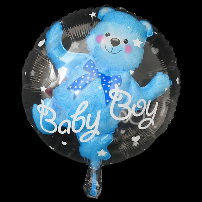 Bubble Bear Baby Shower Decor Set - Charming Gender-Neutral Celebration
