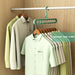 Rotating 9-Hole Multifunctional Hanger Set of 5 Pieces