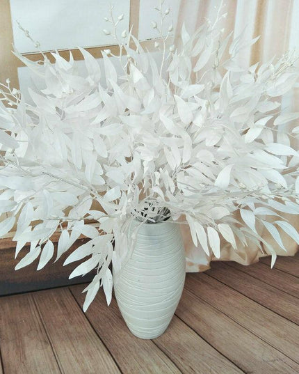 Opulent Silk Willow Arrangement - Refined Foliage for Elegant Spaces