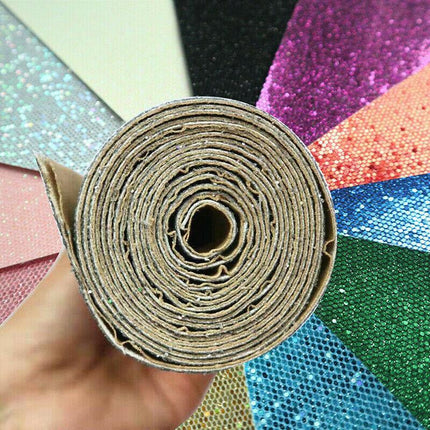 Dazzling Diamond Glitter Self-Adhesive Fabric - Elevate Your DIY Creations