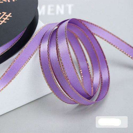 Luxe Shimmering Satin Craft Ribbon Collection - 50 Yards of Premium Quality for DIY Masterpieces