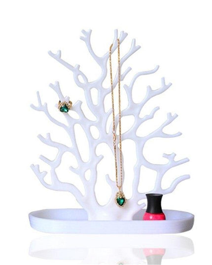 Coral Reef Antler Jewelry Organizer Tree for Stylish Accessory Display