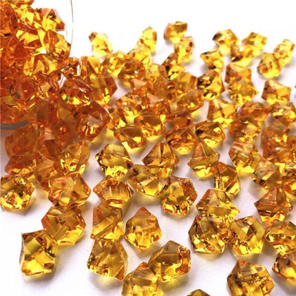 Vibrant 150-Piece Acrylic Crystal Gemstones Set for Creative Home Decor and Craft Projects