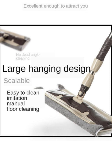 Effortless Clean-Up: The Ultimate Lazy-Squeeze Mop for Quick Household Chores