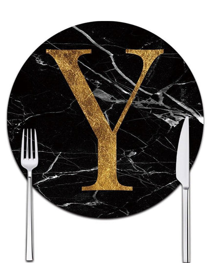 Personalized Monogram Coasters for Sophisticated Table Settings