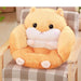 Cute Hamster-Inspired Back Office Chair Cushion