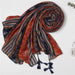 Luxurious Blue Porcelain Cashmere Blend Shawl - The Perfect Accessory for Any Occasion