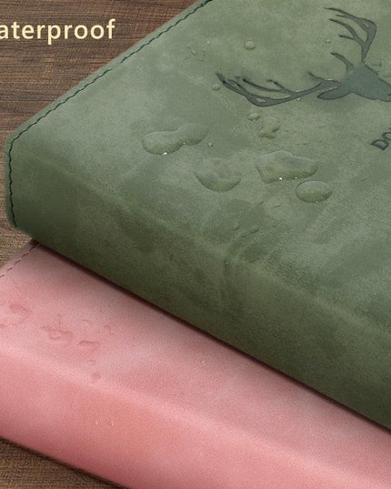 Luxurious A5 Leather-bound Journal: 200 Pages for Creative Expression