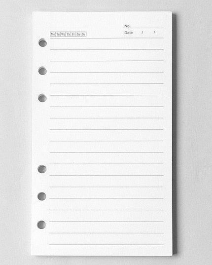 Chic A5/A6 Spiral Notebook Organizer for Enhanced Note-Taking Experience